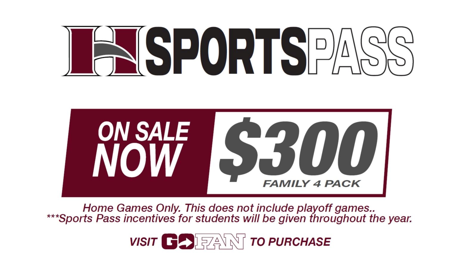 Hillgrove Family Sports Pass On Sale Now